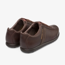 Camper Dark Brown Sneakers Mens - Pelotas XLite Online Ireland | SPRQO8326